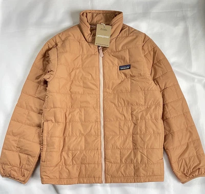 Patagonia Nano Puff Brick Quilt Jacket Kid's Size XL/14 Terra Pink #68001 FA24 - Image 1 of 4