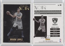2015-16 Panini Noir Gold Color Parallel /10 Brook Lopez #169