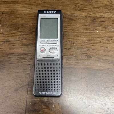 Sony Recorder ICD P320 256 MB, 130 Hours Digital Handheld Voice Untested - Image 1 of 4