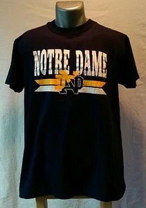 Vintage CHAMPION brand Tshirt (Notre Dame) size LARGE - Picture 1 of 3