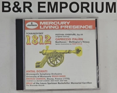 Антал Дорати - Чайковский: 1812, Каприччио/Бетховен: Веллингтон (1996) б/у компакт-диск - Изображение 1 из 3