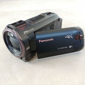 Panasonic 4K Video Camera HC-WX970M Wipe Take Camcorder Black English Language