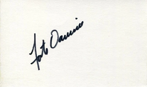 Fats Domino Blueberry Hill Blues Singer Pianist Signed Autograph Cover