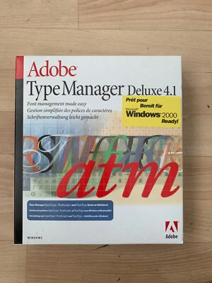 Adobe Type Manager Deluxe 4.1 - Windows - Multilingual - Bild 1 von 4