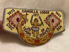 (ae1) Boy Scouts-   Cahuilla Lodge 127 - 20-years of service - silver trim flap