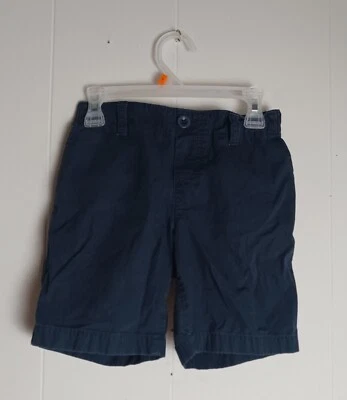 Lands' End - Youth Boys Small (6-7) Navy Pocket Shorts Waist 20" Inseam 6" - Image 1 of 4