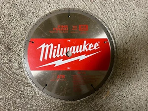 Milwaukee 48-40-4176 Fine Finish Wood Blade 10 Inch 60 Tooth 254mm ATB - Picture 1 of 2