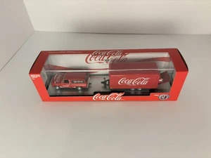 M2 Coca-Cola COKE 1973 Chevrolet Cheyenne 10 & 1957 Chevy Gasser with trailer - Picture 1 of 4