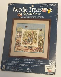 Needle Treasures Peter in Mr. McGregors Garden Counted Cross Stitch PATTERN ONLY - Picture 1 of 2