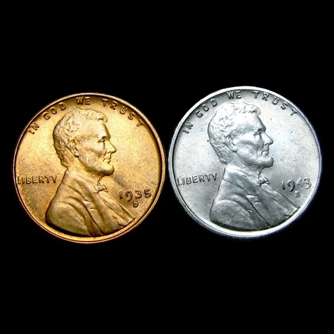 1935-D 1943-S Lincoln Cent Wheat Lot  ---- Gem BU+ Condition Coin Lot---- #UU894 Cover