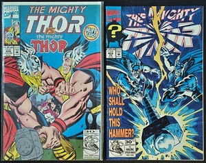 2 Stück The Mighty Thor #458 459 Marvel Comics 1992 Box #6 - Bild 1 von 1