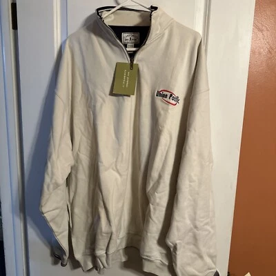 Sudadera Union Pacific Railroad Camp David polar 1/4 cremallera talla 2XL NUEVA CON ETIQUETAS Foto 1 de 4