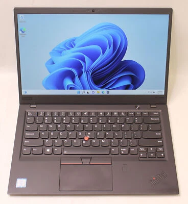 Thinkpad X1 Carbon Gen 4 i7-6600U 16GB 512GB 1920x1080 Win 10 Office 2019 Dock - Image 1 of 4