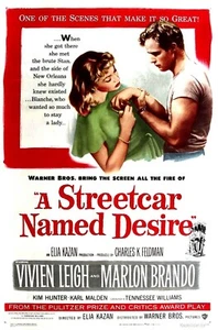 A Streetcar Named Desire (1951)_1 Movie Film Poster Canvas iconic design - Picture 1 of 9