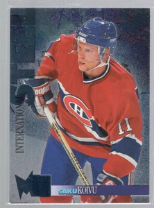 * 1995-96 Metal - International Steel #10 - SAKU KOIVU - Picture 1 of 2