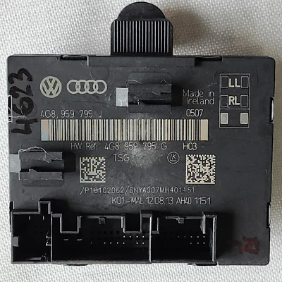 2012-2018 AUDI A6 A7 S6 S7 MÓDULO DE CONTROLE DA PORTA DO MOTORISTA TRASEIRA ESQUERDA 4G8 959 795 FABRICANTE DE EQUIPAMENTO ORIGINAL* - Imagem 1 de 4