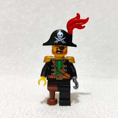 LEGO PIRATES III pi148 Minifigure Pirate Captain from 70413 New - Image 1 of 4