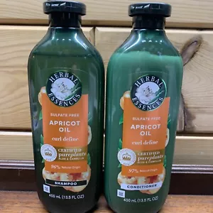 Champú y acondicionador Herbal Essences aceite de albaricoque 13,5 OZ sin sulfato - Imagen 1 de 2