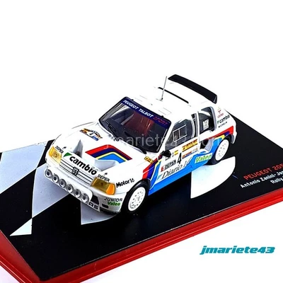 Peugeot 205 Turbo 16 #4 A. Zanini - J. Autet RACE 1985 1:43 - Immagine 1 di 4