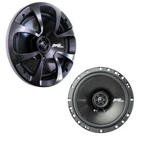 Audio 6.5" Car Audio Coaxial Speakers, 100 Watts, 4 Ohm (Set of Two) - Picture 1 of 8