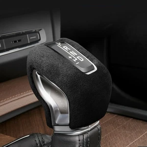 Wildleder Leder Schaltbezug Schale für Volvo S60 S90 V60 V90 XC60 XC90 2020 - Bild 1 von 6