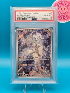 PSA 10 - 2025 Pokemon JTG EN, N's Reshiram, Illustration Rare - Picture 1 of 2