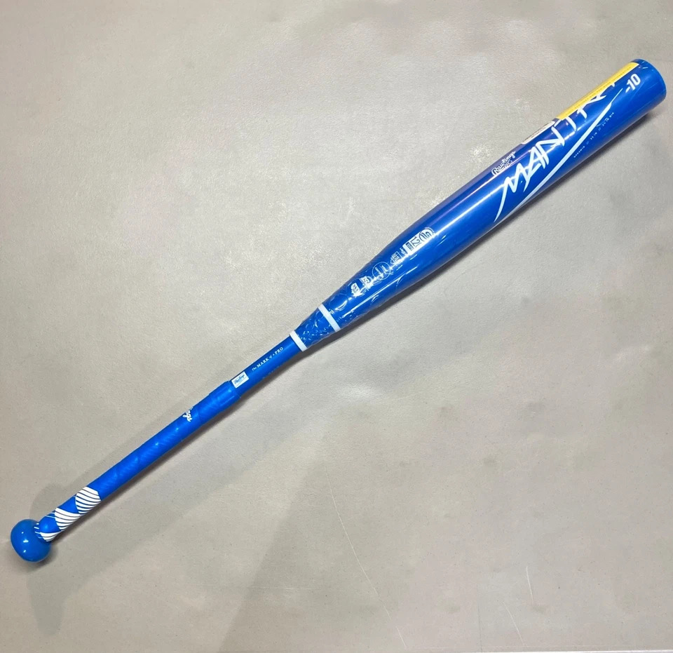 2023 Rawlings Mantra Fastpitch Softball Bat 33/23 -10 Blue White RFP3M10 2 1/4"