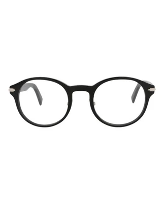 Gafas Dior Para Hombre Redondas/Ovaladas Negras Negras Transparentes Moda Diseñador Foto 1 de 4