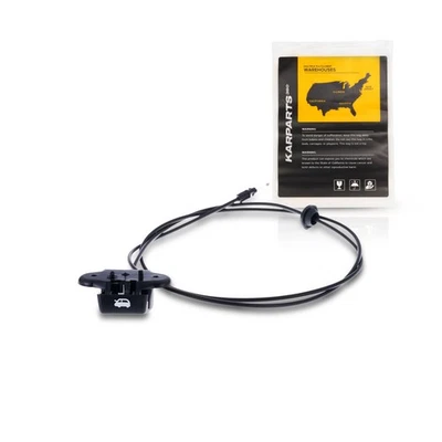 Cable de liberación de capó negro con mango para Chrysler Town & Country 2001-2007 Foto 1 de 4