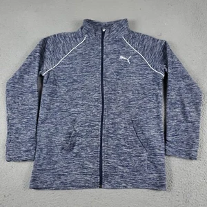 Puma Sweater Boys XL Blue Full Zip Long Sleeve Sweatshirt Kids - Picture 1 of 10