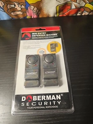 Doberman Security Mini Entry Defender with Chime, SE-0129, Factory Sealed - Image 1 of 3