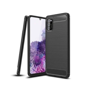 Carbon Case für Samsung Galaxy A41 TPU Fiber Design Schutzhülle Cover Hülle Etui - Bild 1 von 8