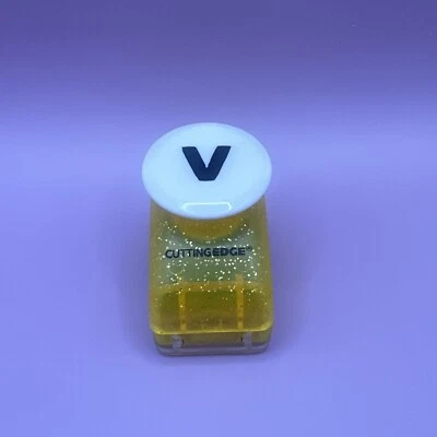 CuttingEdge Paper Punch Replacement Letter V Crafting Scrapbooking 1” Cutting - Image 1 of 3