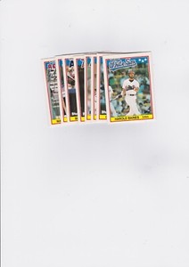 1988 Topps UK Mini baseball cards - pick the ones you need             (BSN-UK)