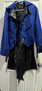 CIRCUS RINGMASTER SHOWMAN SWALLOW-TAILED COAT COSPLAY COSTUME MEDIUM - Picture 1 of 8