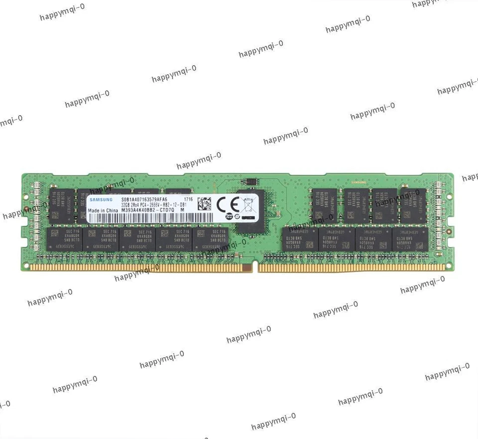Memoria de escritorio Samsung 32 GB DDR4 RAM 2RX4 PC4-2666V servidor ECC M393A4K40BB2 Foto 1 de 4