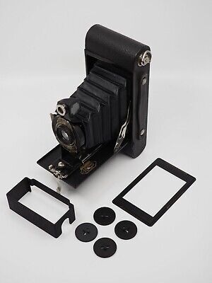116 To 120 Film Spool Adapter Kit 6X9 Film Mask For Kodak 1A 2A & Others (read) • 37.35€