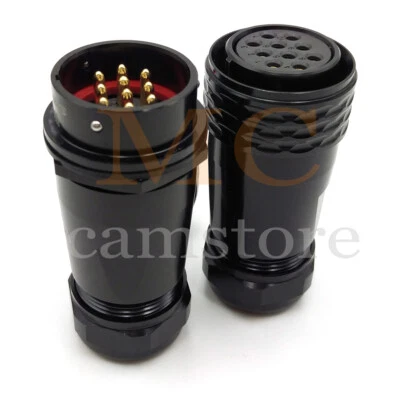 WEIPU SA28 25A 10Pin Panel Mount Waterproof Connector,Electrical Wire Connector - Image 1 of 4