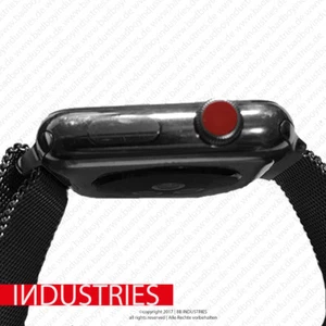 6x Kronen Dot Crown Dot Aufkleber passen für die Apple Watch Serie 1 2 3 ROT LTE - Bild 1 von 3