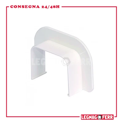 Passaggio a Muro per Canalina in PVC Climatizzatore Condizionatore- Varie Misure - Immagine 1 di 2