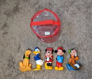 Juguetes de baño de vinilo de Mickey and Friends de los parques Disney con bolsa - Imagen 1 de 3