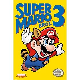 Super Mario Bros. 3 NES Cover Maxi Poster Nintendo Game Gaming Spiel 