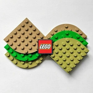 LEGO 6x6 TELLER Runde Ecke (Packungen mit 2 Platten) Farbe wählbar - Design 6003 - Bild 1 von 10