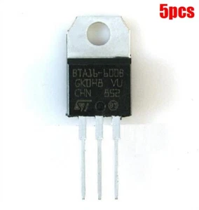 5 pezzi BTA16-600B 16A Triac 600V TO-220 wm - Foto 1 di 2
