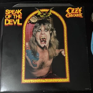 OZZY OSBOURNE - SPEAK OF THE DEVIL double LP orig 1982 JET RECORDS BLACK SABBATH - Picture 1 of 16