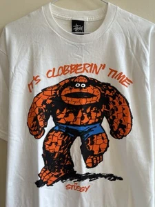 Stussy x Marvel Universe Fantastic 4 “The Thing” James Jarvis T - Size M - 2011 - Picture 1 of 7