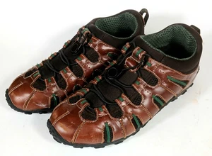 Bass Woodland Leather Outdoor Hiking Men's Brown Shoes # 211-200 Size 8 1/2 M - Picture 1 of 8