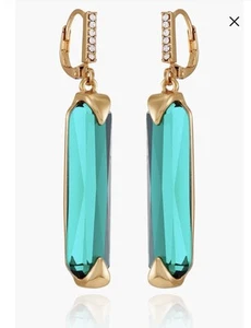 Vince Camuto Stone Super Reflective, Drop Earrings / Green - Picture 1 of 7