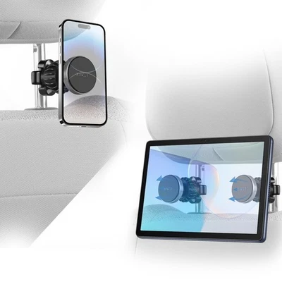 MAGNETISCH Tablet Halter Auto Halterung Kopfstütze Rücksitz iPad HANDYHALTERUNG - Bild 1 von 4