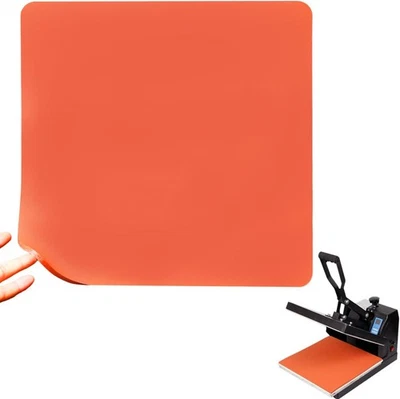 DO NOT APPLY Heat Press Mat - 15x15 Inch Heat Resistant Insulation Silicone Pad for Heat